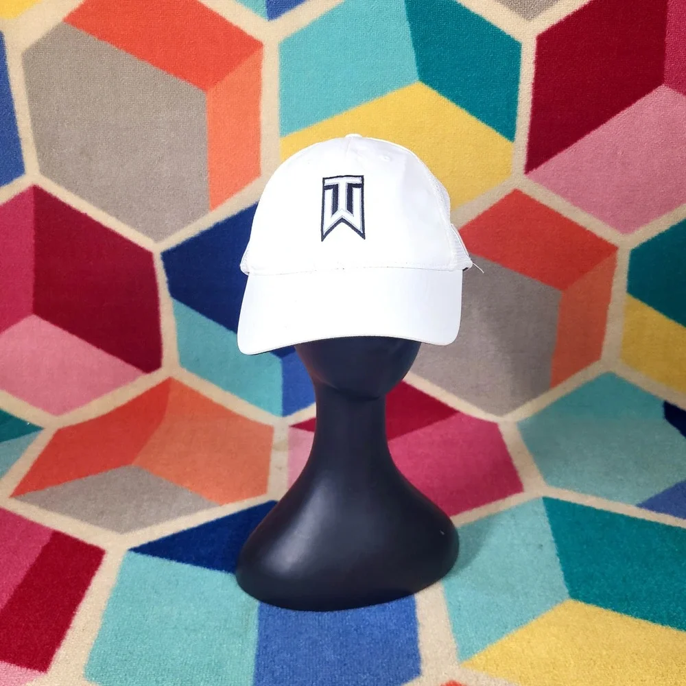 Nike‎ Tiger Woods TW White Golf Hat Cap